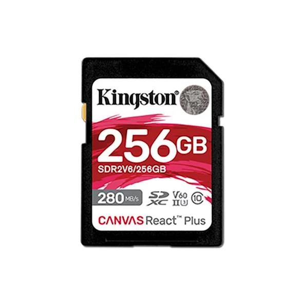 KINGSTON 256GB React+ SDXC SDR2V6/256GB ürün görseli 1