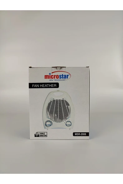 Microstar Fanlı Isıtıcı Msr-2008 - Resim 4