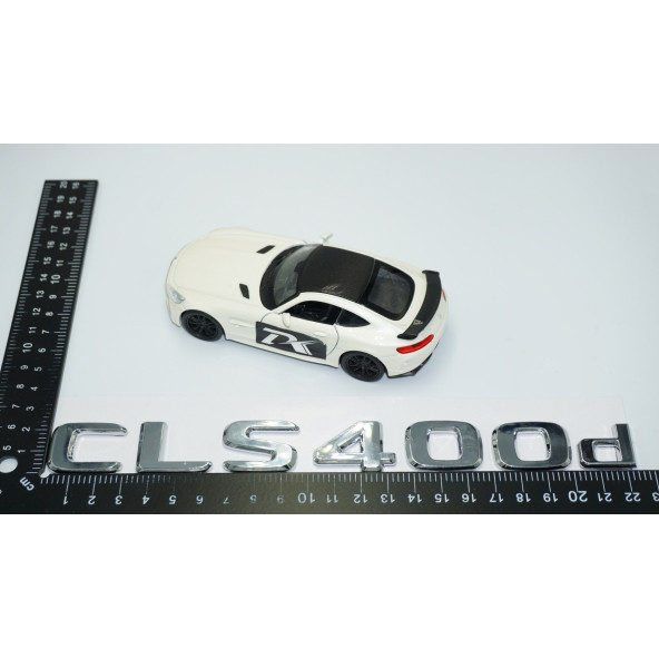DK Tuning CLS400d Bagaj Krom ABS 3M 3D Yazı Logo Benz İle Uyumlu - 4