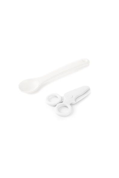 Tantitoni Tedemeı Paslanmaz Çelik Plastik Kaşık Ve Makaslı Kare Yemek Taşıma Kabı 550ml - Resim 5