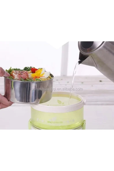 Tantitoni 800 ml, Isıtılabilir, Yemek Termosu, Sefer Tası, İçi Paslanmaz Çelik, Lunch Box, FOOD 1101 - Resim 4