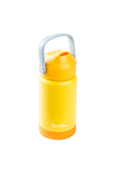 Tantitoni 025-01-TUTAMAÇLI SARI PASLANMAZ ÇELİK PİPETLİ TERMOS 350ML ürün görseli 1