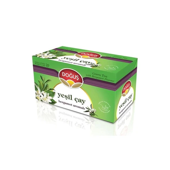 Doğuş Bergamot Yeşil Çay Süzen Poşet 20x1.75 gr(600.10.50.0005) ürün görseli 1
