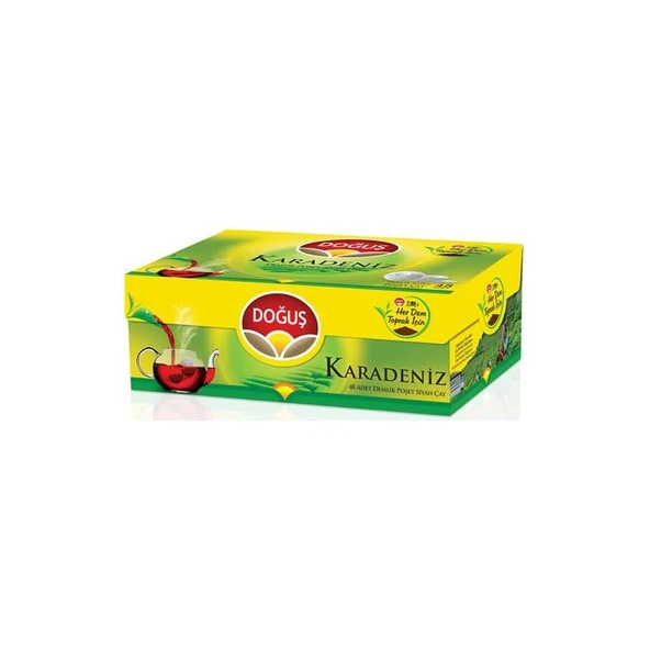 Doğuş Karadeniz Demlik Poşet Çay 48x3.2 gr Bergamot Aromalı(600.10.30.0010) ürün görseli 1