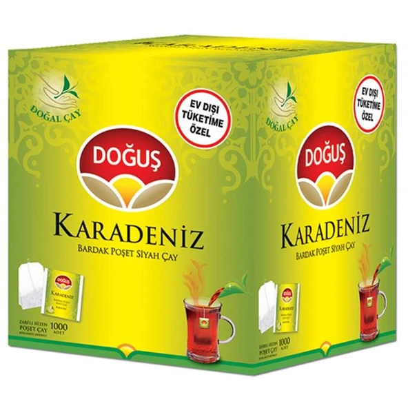 Doğuş Karadeniz Süzen Poşet Çay 1000X2 Gr(600.10.40.0003) ürün görseli 1