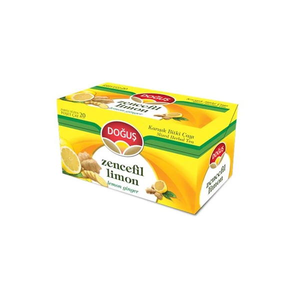 Doğuş Zencefil Limon Bitki Çayı 20x2 gr(600.10.50.0025) ürün görseli 1