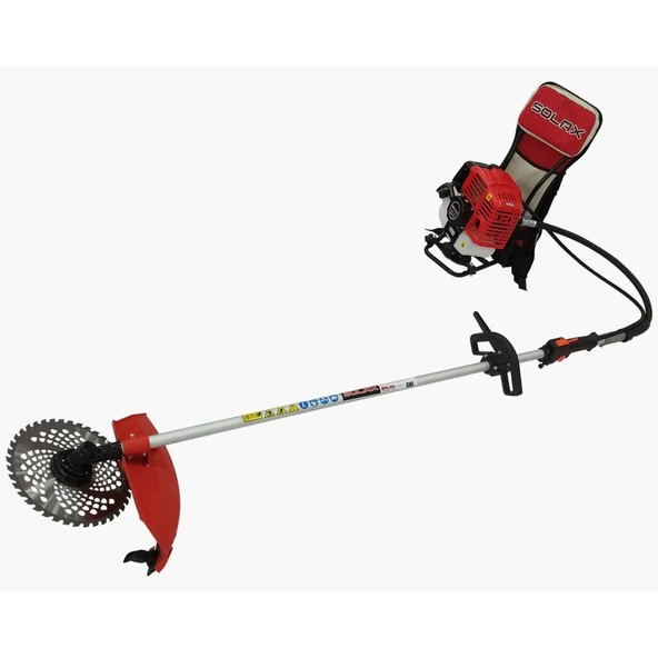 Solax BG520A Sırttan Motorlu Tırpan 52 cc 2.1 Hp - Resim 3