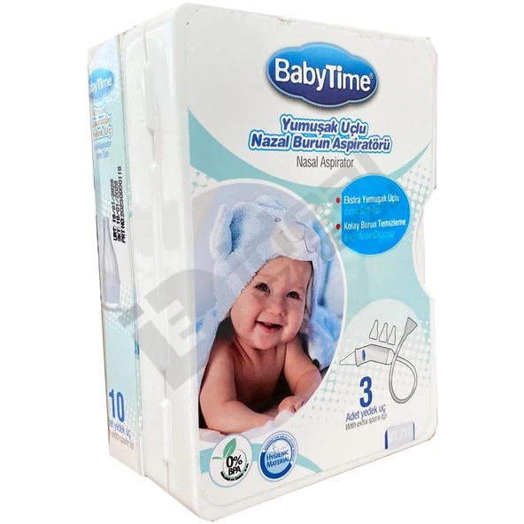 Babytime Baby Time Yumuşak Uçlu Burun Aspiratörü ve Yedek uç ürün görseli 1