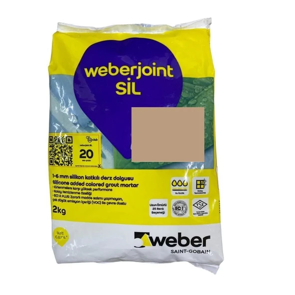 Weber Joint Sil 411 Göreme Bej Derz Dolgu 2 Kg - Resim 3