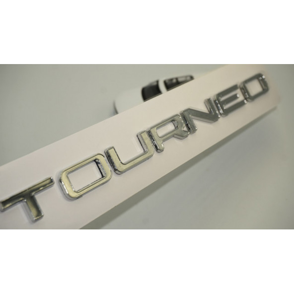 Ford Courier Custom Tourneo 3M 3D Parlak Krom ABS Bagaj Yazı Logo Amblem ürün görseli 1