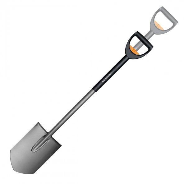 Fiskars 131310 Teleskopik Bahçe Küreği Düz Uçlu - 1000620 - Resim 3