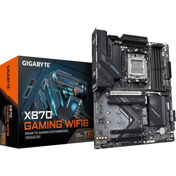 Gıgabyte X870 Gamıng Wf6 Atx Anakart, Amd X870 Chipset, Ddr5 Bellek, Am5 Soket Tipi - Resim 2