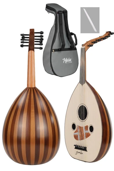 Yonka UD-20CL Ceviz Ladin Ağacı Kaliteli Başlangıç Seviye Ud Seti - Resim 2