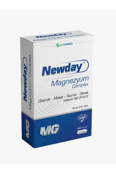 Newday Magnezyum Complex 60 Kapsül x 3 Adet - Resim 4