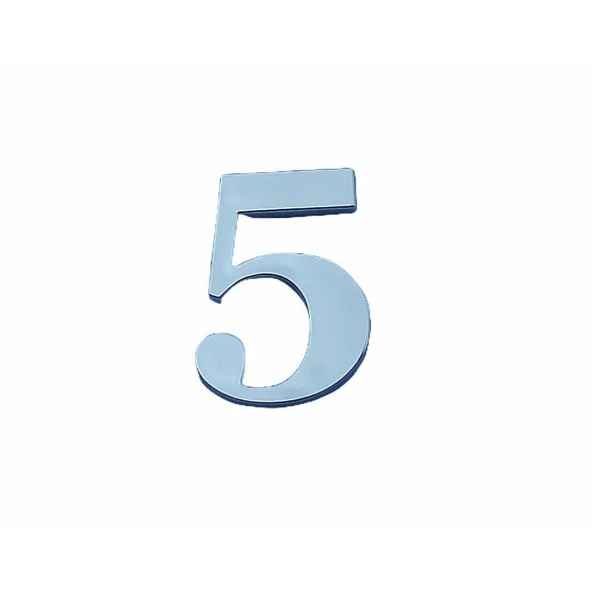 Cemax Villa Boy 5 Rakamı 8,5 cm Yapışkanlı - Resim 2