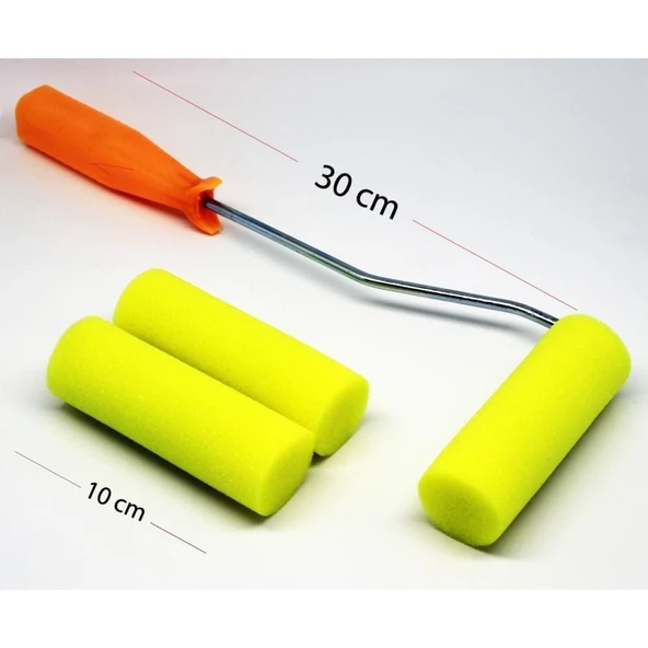 Rich Sarı Sünger Rulo Seti  10 cm - Resim 2