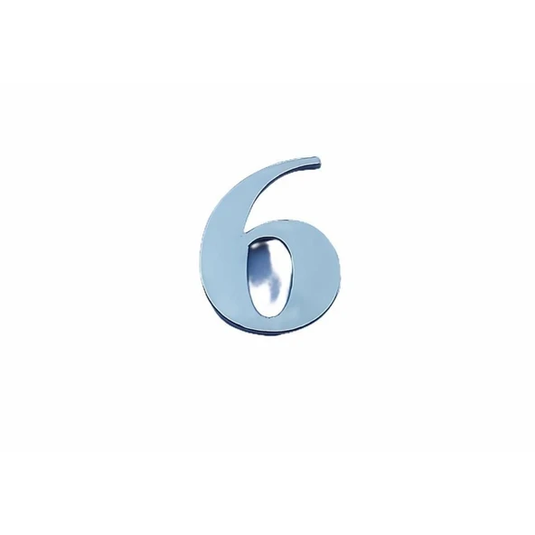 Cemax Villa Boy 6 Rakamı 8,5 cm Yapışkanlı ürün görseli 1