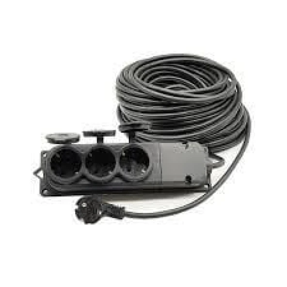 Topart 01556 10 Metre Grup Prizli Uzatma 3X2,5 Kablo - Resim 3