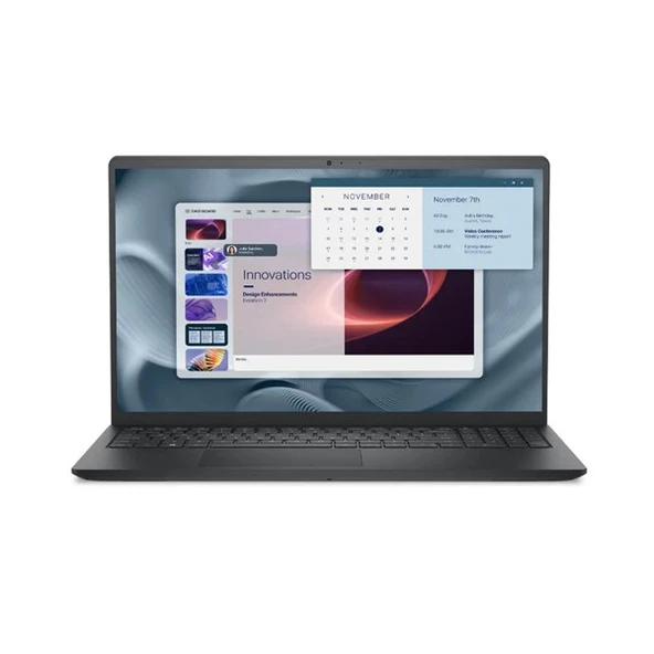 DELL 15.6" PRO 15 ESSENTIAL PV15255 RYZEN 5 7520U 32GB DDR5 RAM- 512GB M2 NVME- O/B UHD FDOS ürün görseli 1