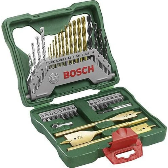 Bosch X-Line 40 Parça Titanyum Aksesuar Seti 2 607 019 600 - Resim 2