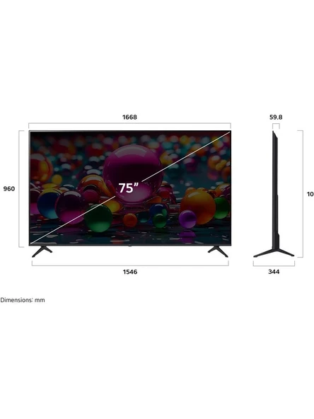 LG 75UA85006LA 4K Ultra HD 75" 190 Ekran Uydu Alıcılı webOS Smart LED TV - Resim 4