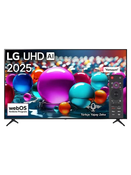 LG 75UA85006LA 4K Ultra HD 75" 190 Ekran Uydu Alıcılı webOS Smart LED TV ürün görseli 1