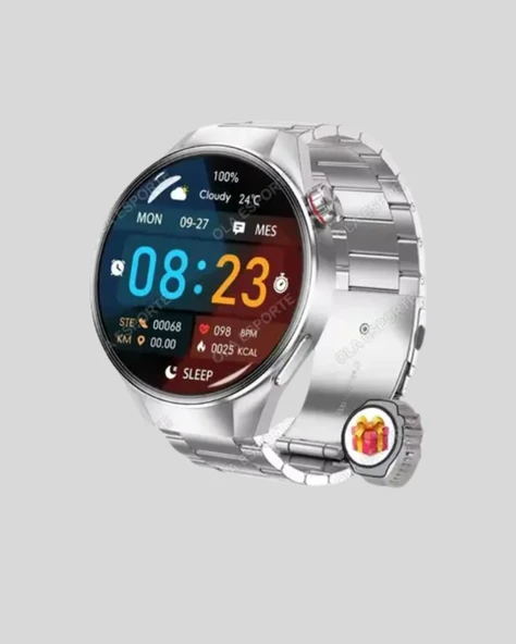 AMOLED Akıllı Saat Gelişmiş Sensörlü – Kadın Sağlığı ve Hatırlatma Özellikli - Resim 4