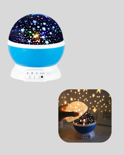 LED Gece Lambası 6 Renk Seçenekli Yumuşak Işıklı Uyku Yardımcı Lamba - Resim 5