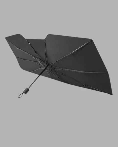 Ön Cam Güneşliği – Kalın Kumaş ve Cam Elyaf İskelet ile Maksimum UV Koruma - Resim 2