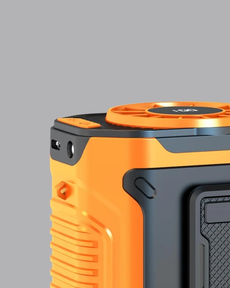 Turbo Mini Taşınabilir Fan – 100 Kademeli Dijital Hız Kontrolü ve Type-C Şarj (Kopya) - Resim 4