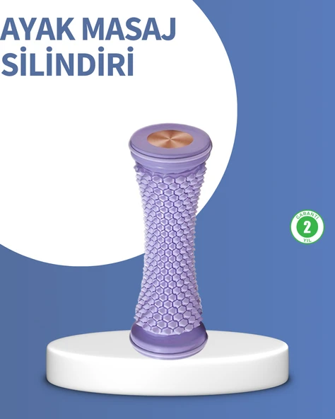 Derin Doku Ayak Masaj Silindiri Plantar Fasiit Topuk Ağrısı İçin