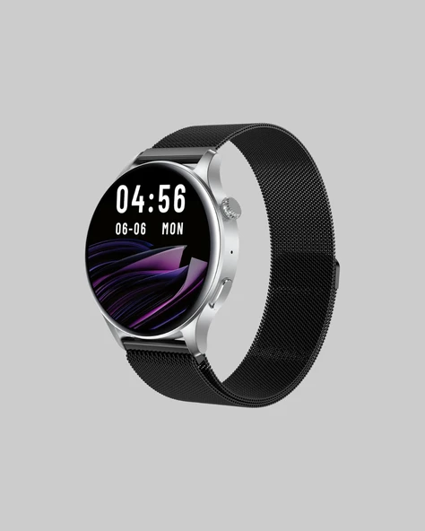 GPS’li Akıllı Saat 500 mAh Batarya Sesli Arama Bildirim Nabız Ölçer Spor Takipli - Resim 4