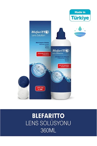 BLEFARİTTO Lens Solüsyonu 360 ml ürün görseli 1