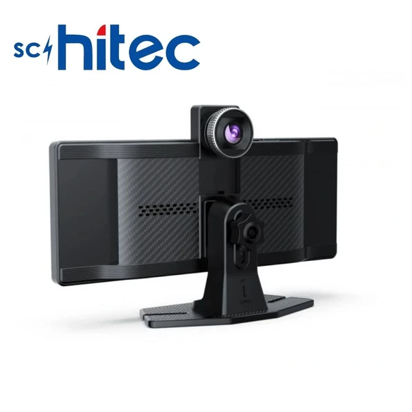 SChitec 4K Ultra Araç İçi Akıllı Ekran – Ön ve Arka Kameralı, Kablosuz CarPlay ve Android Auto Destekli (10.26”) YK3507 - Resim 3