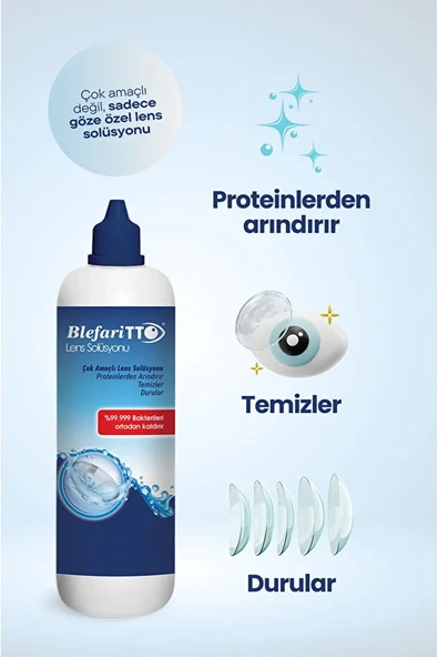 BLEFARİTTO Lens Solüsyonu 360 ml - Resim 2