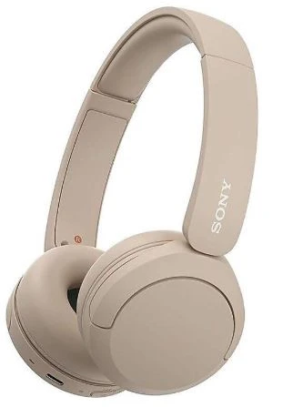 Sony WH-CH520 Bej Kulak Üstü Bluetooth Kulaklık-AMBALAJ HASARLI (SIFIR KONDİSYONDA) ürün görseli 1