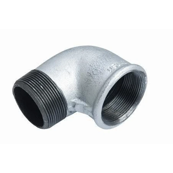 Galvanizli Kuyruklu Dirsek 1 1/2 - Resim 3