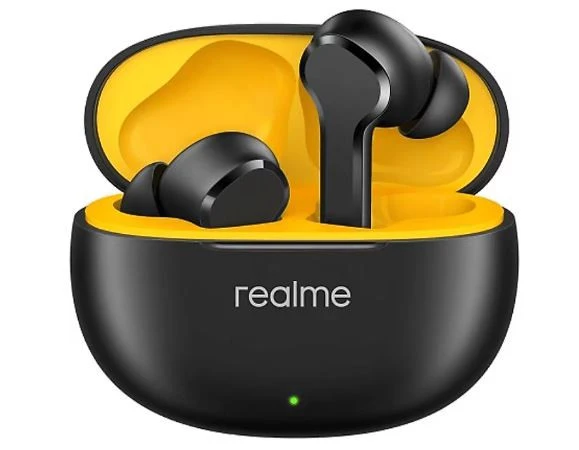 Realme Buds T100 TWS Siyah Kulak İçi Bluetooth Kulaklık-AMBALAJ HASARLI(SIFIR KONDİSYONDA) ürün görseli 1