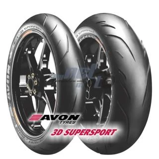 160/60ZR17 (69W) TL 3D SUPERSPORT AVON ürün görseli 1