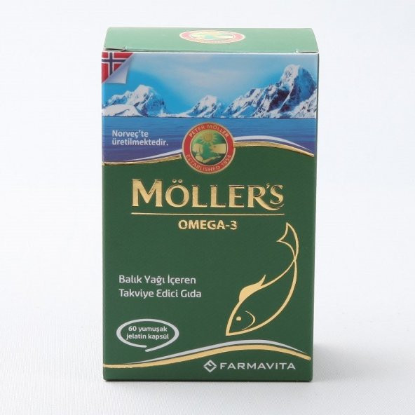 Möllers Omega-3 Takviye Edici Gıda 60 Yumuşak Kapsül
