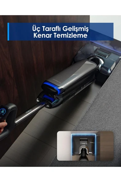 Tineco Floor One S9 Artist Steam Islak Kuru Şarjlı Dikey Süpürge - Resim 4