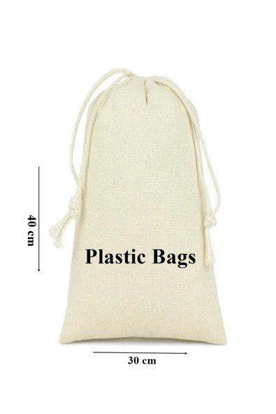 Elbasan Tekstil Plastic Bags Poşetlik 30 x 40 cm ürün görseli 1