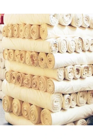 Elbasan Tekstil 5 Metre Hambez Amerikan Bezi Natürel Bej 220 Cm En - Resim 4