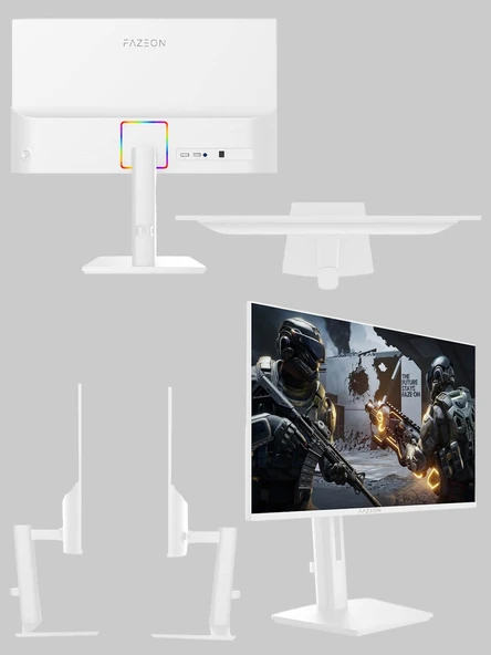 Xaser Moon X60 Ryzen 7 7800X3D 32GB DDR5 Ram 1TB M.2 NVMe SSD 16GB RTX5060Ti Sıvı Soğutmalı 24,5" 240Hz Oyuncu Tavsiye Sistem - Resim 4