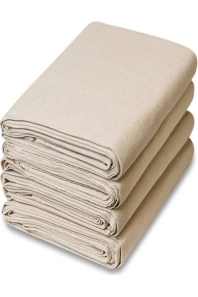 Elbasan Tekstil Gabardin Kumaş - Natürel Bej Renk - Pamuklu - 170 Cm En - Resim 2