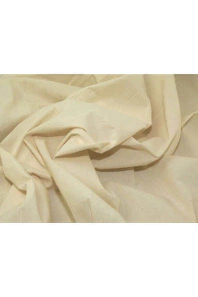 Elbasan Tekstil 5 Metre Hambez Amerikan Bezi Natürel Bej 220 Cm En - Resim 5