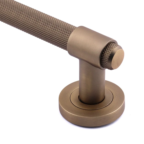 Punch 30 cm Antik Sarı Sürgülü Kapı Çekme Kolu Tutma Kulpu Kulbu Çelik Dış Kapı Tutamağı Kol - Resim 10