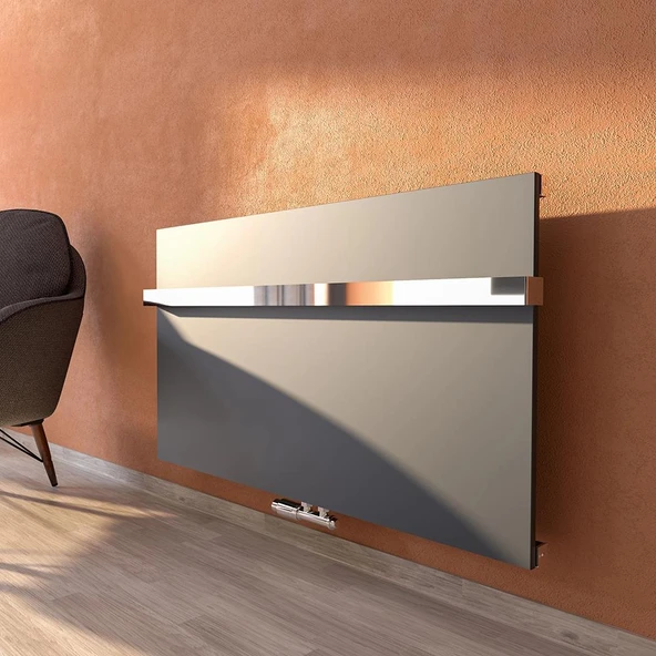 Lojimax Alüminyum Dekoratif Radyatör Sosa 1800x608mm 3 Dilim Dokulu Beyaz | 1309 W Yüksek Isıl Güç | 5 Yıl Üretici Garantisi - Resim 2