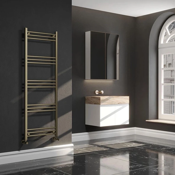 Lojimax Alüminyum Dekoratif Havlupan Lodos W 780x500mm 9 Dilim Dokulu Antrasit Gri | 281 W Yüksek Isıl Güç | 5 Yıl Üretici Garantisi - Resim 5