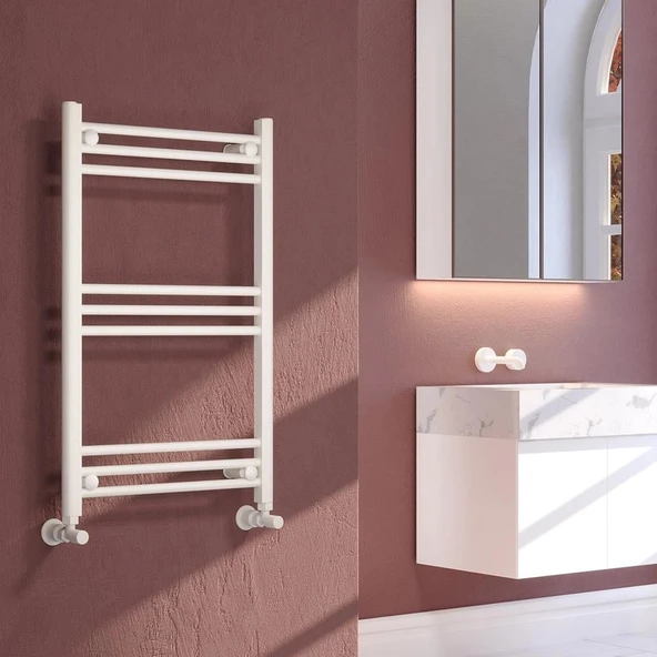 Lojimax Alüminyum Dekoratif Havlupan Lodos W 780x500mm 9 Dilim Dokulu Antrasit Gri | 281 W Yüksek Isıl Güç | 5 Yıl Üretici Garantisi - Resim 12